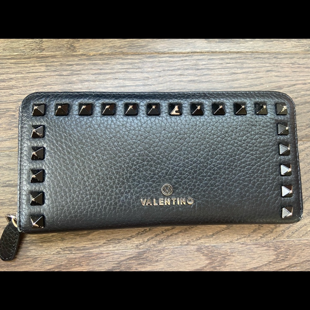 Valentino rock stud wallet